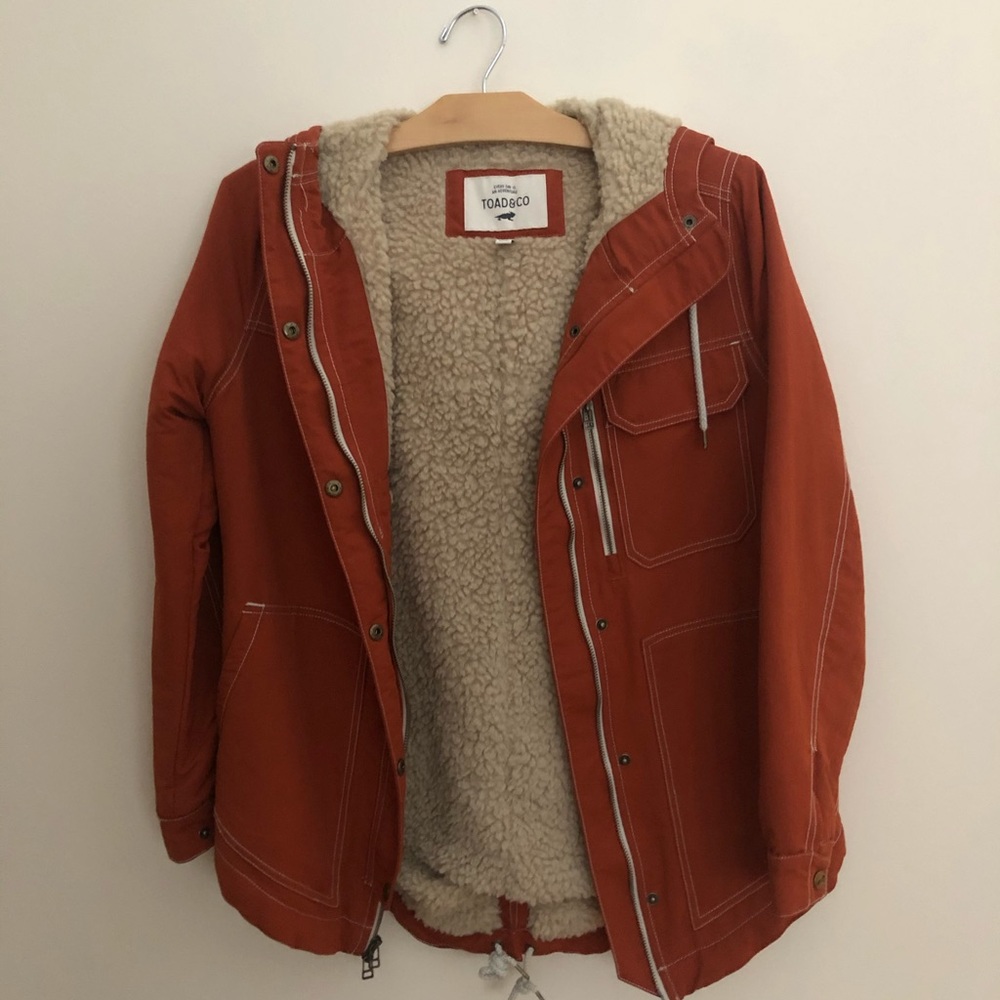 Toad & Co Forester Pass Sherpa Parka XS